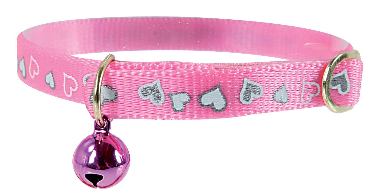 REFLECTIVE HEART COLLAR