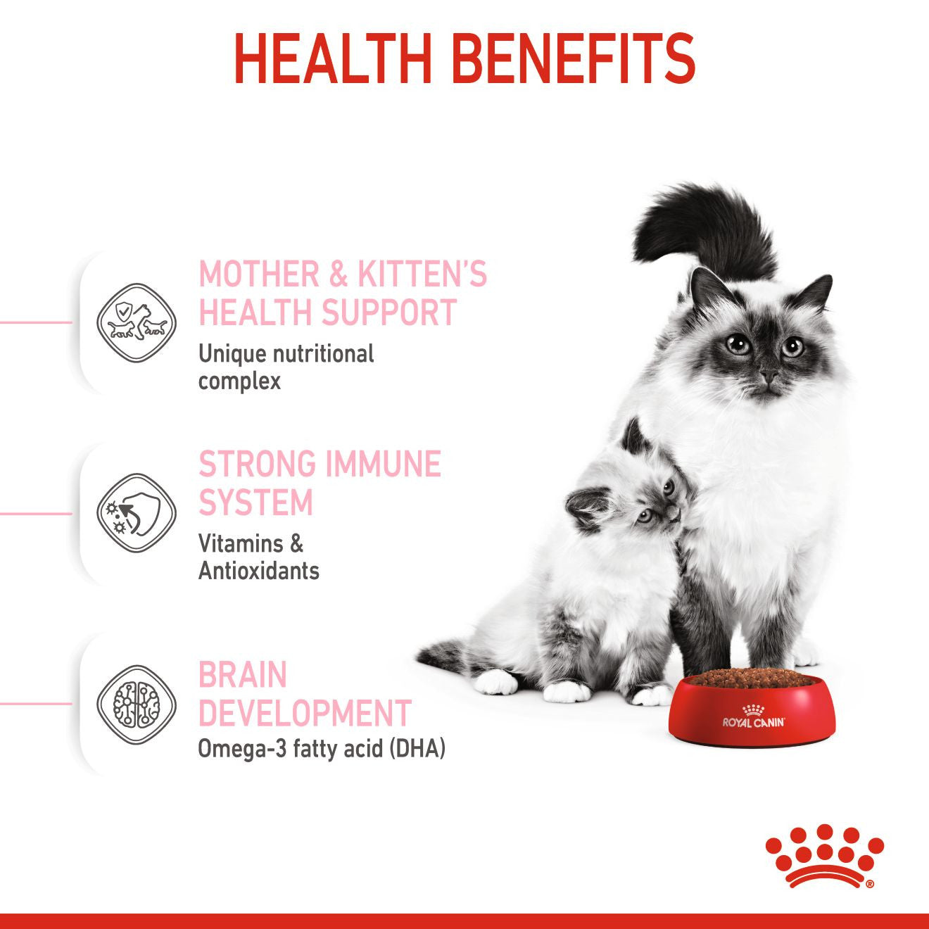 FELINE HEALTH NUTRITION MOTHER AND BABYCAT 2 KG