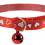 REFLECTIVE HEART COLLAR
