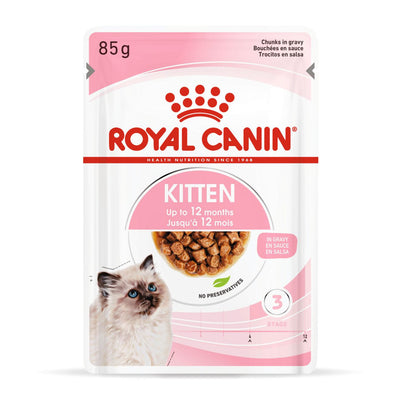 FELINE HEALTH NUTRITION KITTEN GRAVY (WET FOOD - POUCHES)