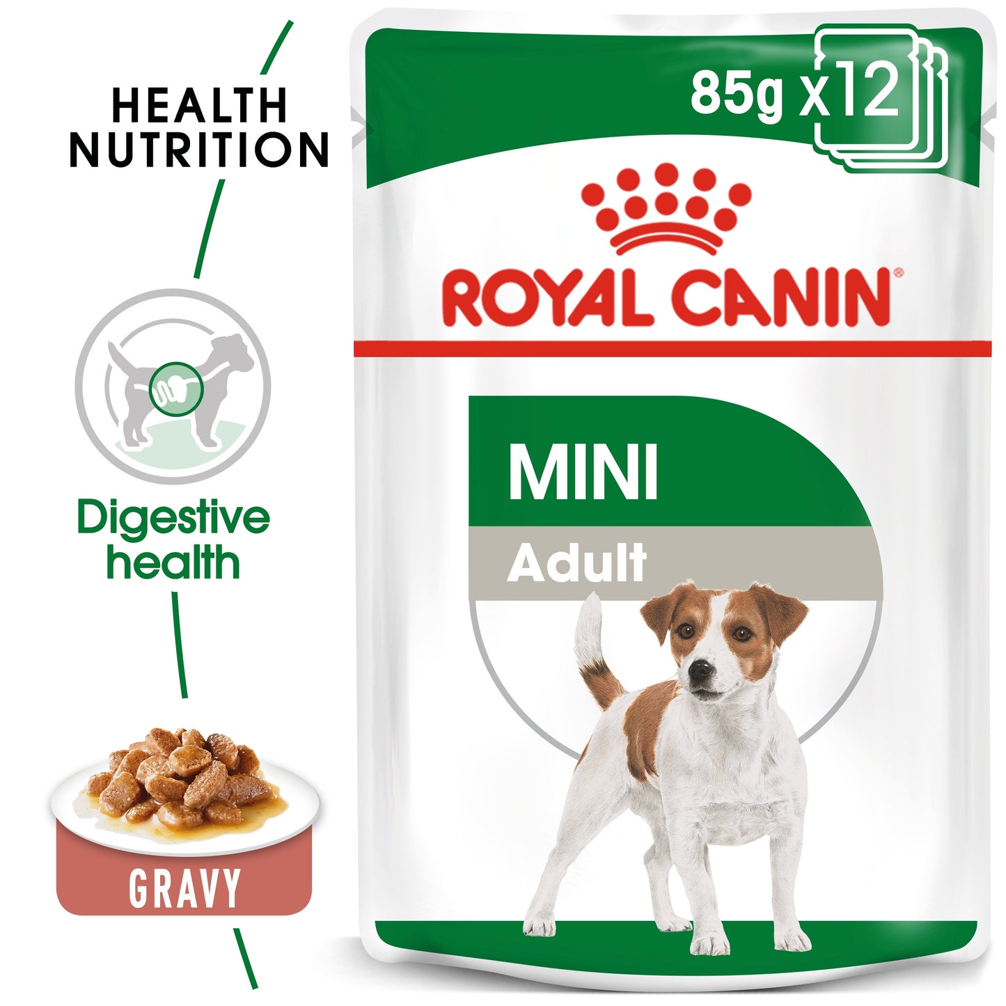 SIZE HEALTH NUTRITION MINI ADULT (WET FOOD - POUCHES)