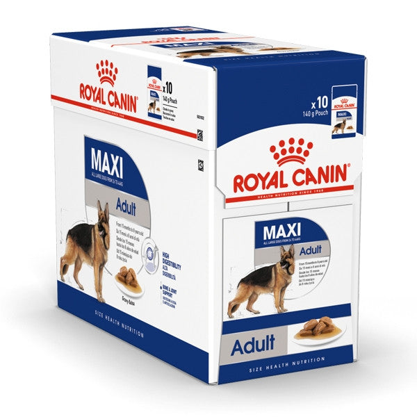 SIZE HEALTH NUTRITION MAXI ADULT (WET FOOD - POUCHES)