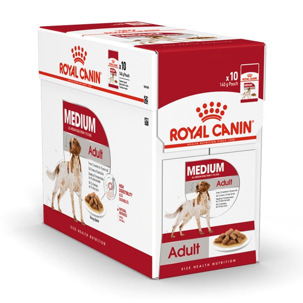 SIZE HEALTH NUTRITION MEDIUM ADULT (WET FOOD - POUCHES)